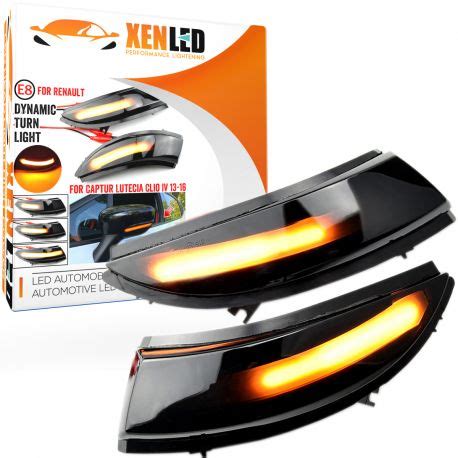 Dynamische Scrollende Retro Led Repeater Clio Clio Iv Renault