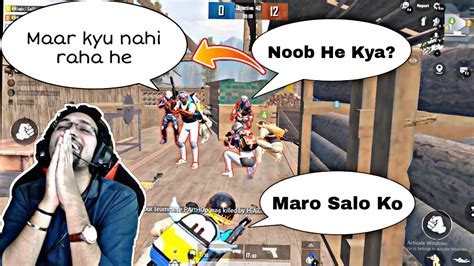 TROLLING NOOB PRANK NOOB VS PRO PUBG MOBILE FUNNY PRANK IN TDM