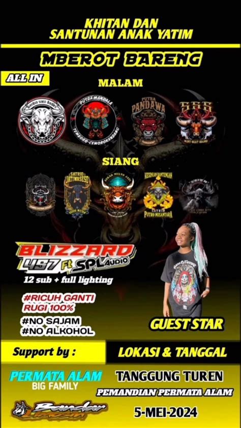 Info Mberot Horeg BLIZZARD Audio Ft Putra Mandala Dll Info Mberot