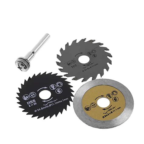 Pcs Mm Hss Mini Circular Saw Blade Cutting Blade Rotary Tool For