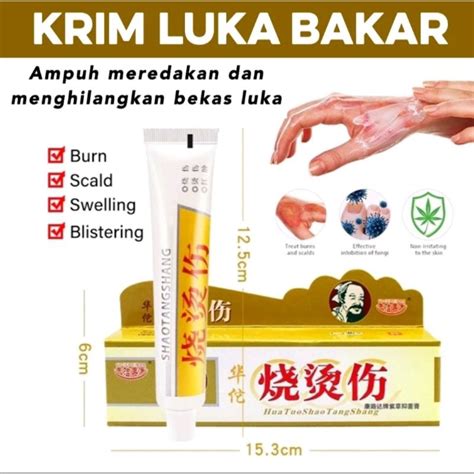 Jual Salep HUATUO SHAO TANG SHANG AMPUH Untuk Luka Bakar Keloid Dan