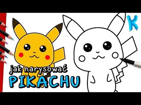 Jak Narysowa Pokemona Pikachu Kolorowanie Youtube