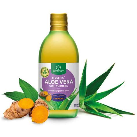 Lifestream Biogenic Aloe Vera With Turmeric 500ml