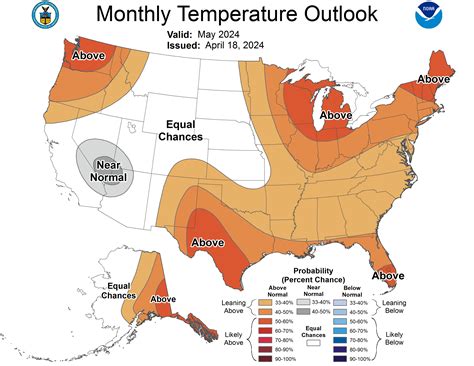 May Temperature and Precipitation Outlook