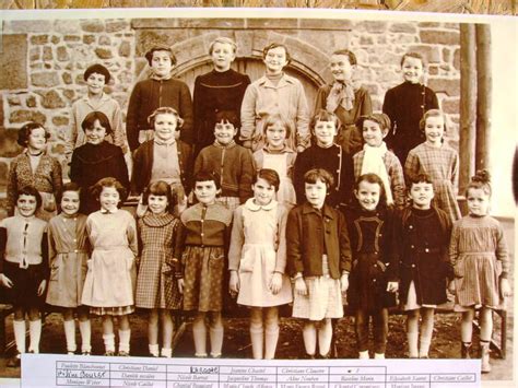 Photo De Classe école Primaire De 1960 Ecole Primaire Copains Davant