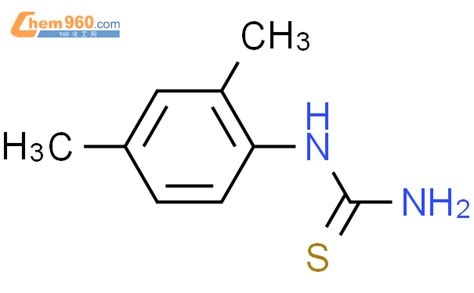 16738 20 8 2 4 二甲基苯基硫脲化学式结构式分子式molsmiles 960化工网