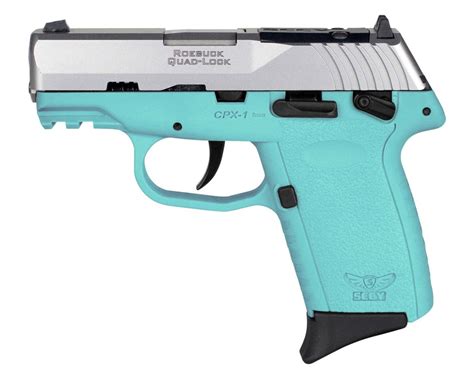 Sccy Industries Cpx 1 Gen3 Rdr Sccy Blue 9mm 10 1 3 10