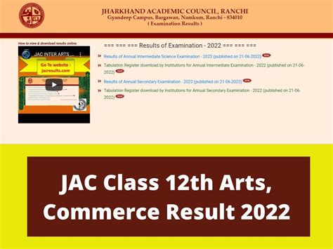 Jac Jharkhand Board 12th Arts