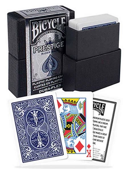 Bicycle Prestige Blue Rider Back Plastic 2019 Playing Cards By Uspcc X Decks Playing Cards