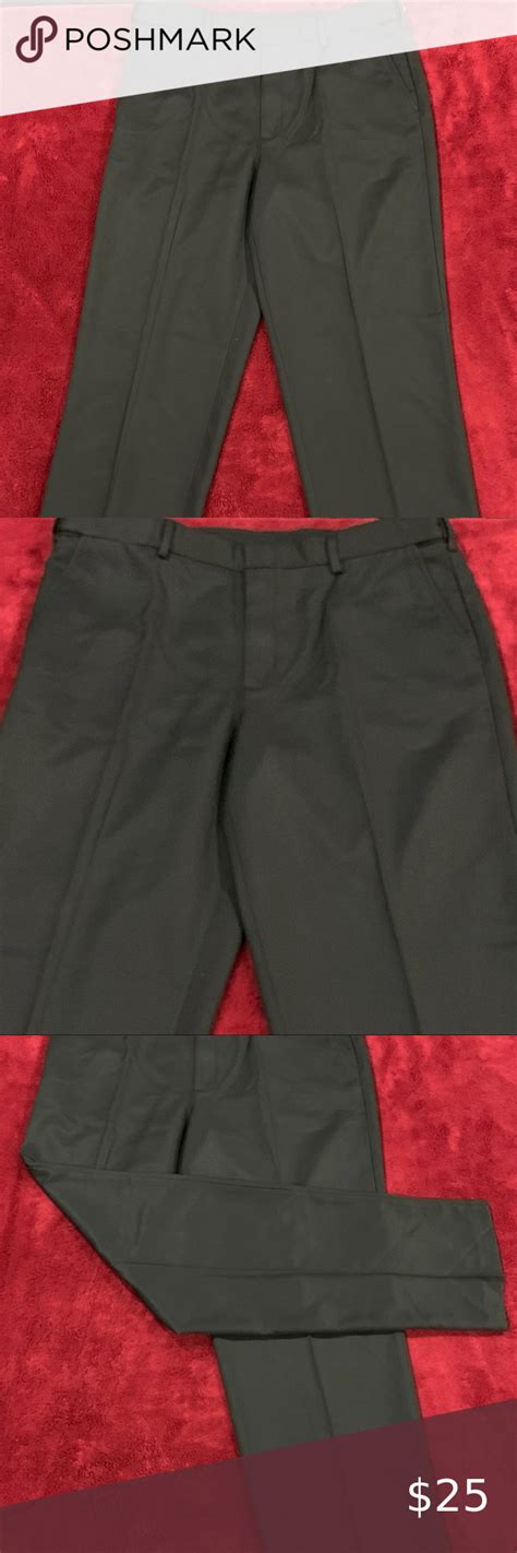 Edwards Mens Microfiber Flat Front Pants Sz 30 30 Brand New Pair Of