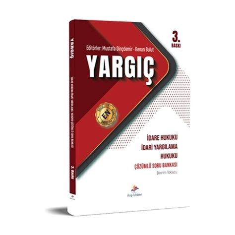 Dizgi Kitap Yargıç Idare Hukuku Idari Yargılama Hukuku Kitabı