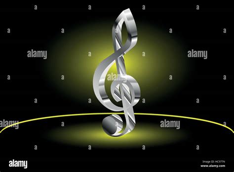 Chiave Di Violino Musica Clef Simbolo Immagine E Vettoriale Alamy