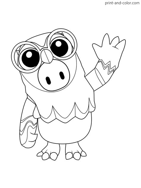 Fall guys coloring pages | Print and Color.com