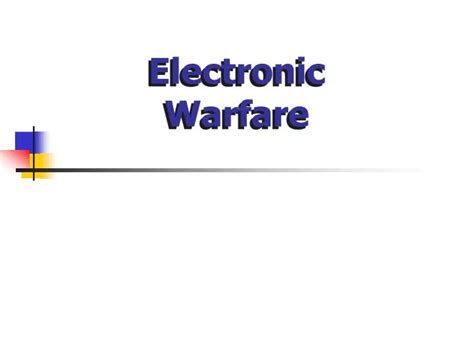 Ppt Electronic Warfare Powerpoint Presentation Free Download Id