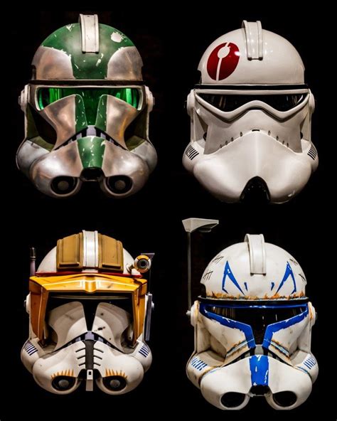 The Trooper Evolution Star Wars Helmet Star Wars Clone Wars Star