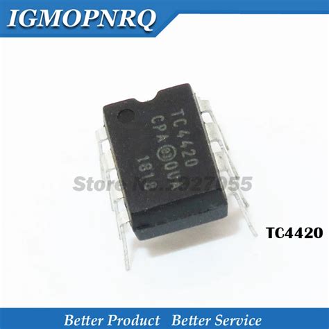 10pcs TC4420CPA TC4420C TC4420 IC MOSFET DRIVER 6A HS DIP8 IC