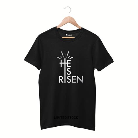 He Is Risen T Shirt Inkrobe