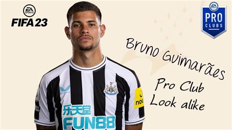 Fifa Pro Club Face Creations Bruno Guimaraes Pro Club Look Alike