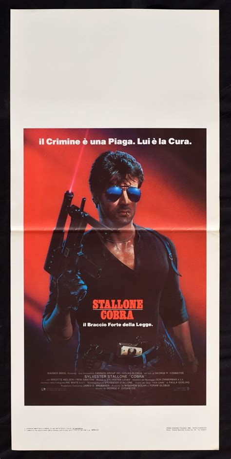 Film Cobra Sylvester Stallone Brigitte Nilsen Rocky Rambo B Ebay