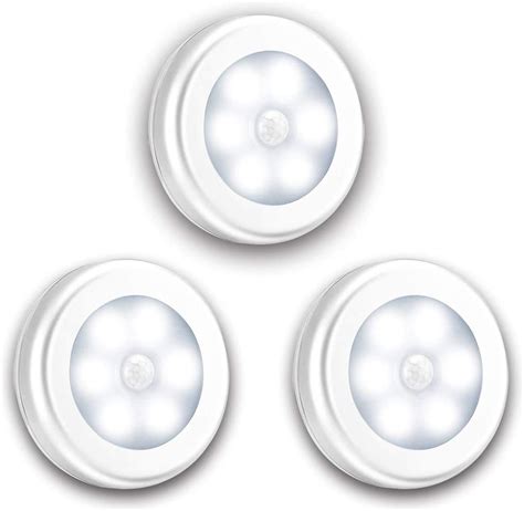 Motion Sensor Lights, 3 Pack Upgraded Version LED Night Lights, Motion ...