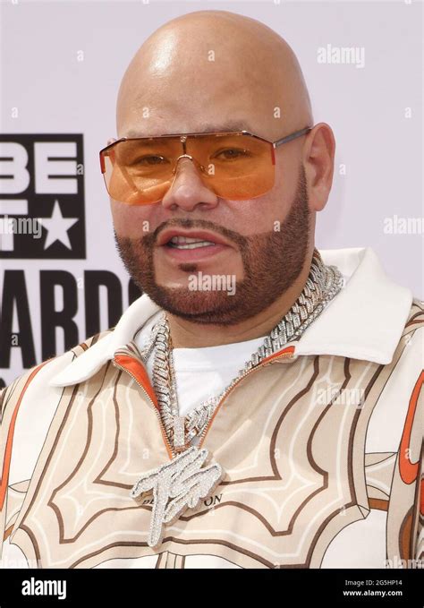 Los Angeles Usa 27th June 2021 Fat Joe Arrives At The Bet Awards