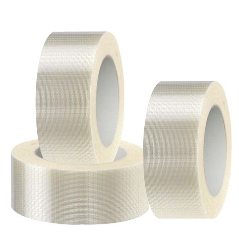 Edenpack Rolls Extra Strong Crossweave Reinforced Tape Mm X M Bi