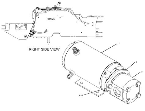 214 7151 LINES GP STEERING S N KZN1 UP PART OF 237 6281 HYDRAULIC AR