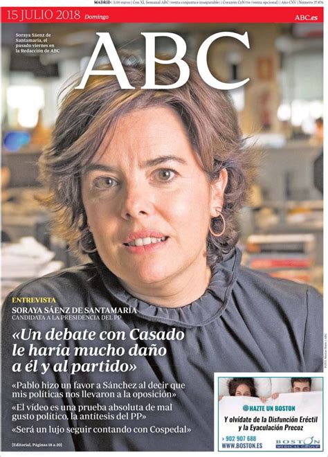 Peri Dico Abc Espa A Peri Dicos De Espa A Edici N De Domingo De