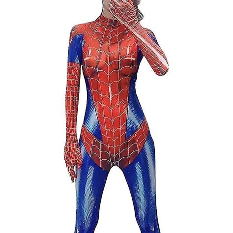 Spider Woman Costume Bodysuit