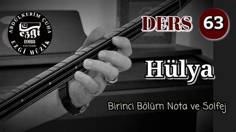 DERS 63 Bağlamayla nasıl eşlik yapılır Hülya Nota ve Solfej YouTube