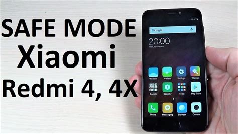 Safe Mode Xiaomi Redmi X Youtube