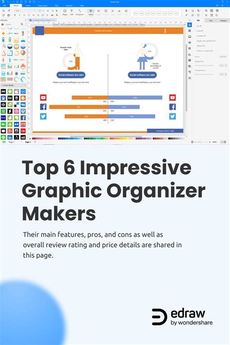 Graphic Organizer Maker Provides Templates For Professionals Such As Teachers As Well As For