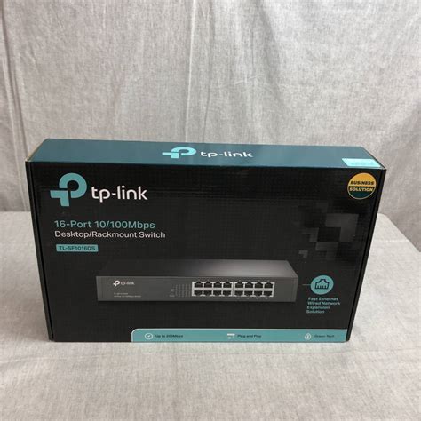 【目立った傷や汚れなし】現状品 Tp Link スイッチングハブ 16ポート 10100mbps 金属筺体 Tl Sf1016dsの落札情報