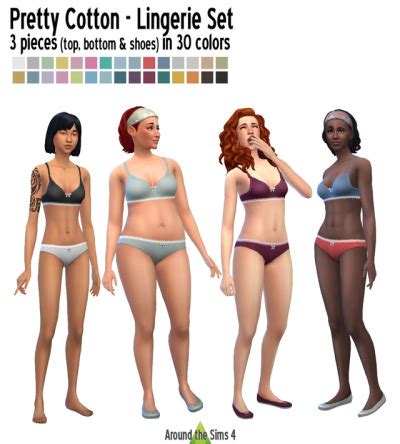 Around The Sims 4 Lingerie Set Because My Sims N Tumbex