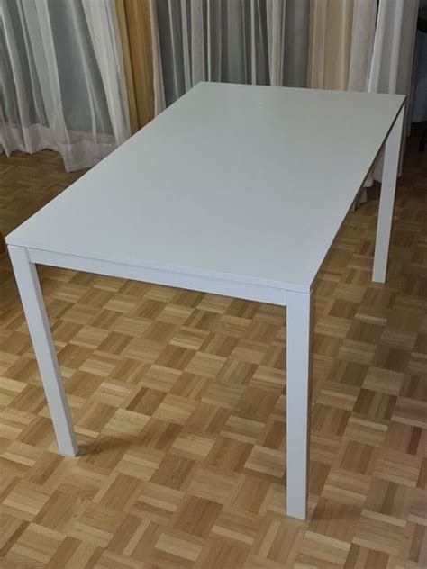 4er Tisch Weiss Ikea Melltorp 125x75cm Kaufen Auf Ricardo