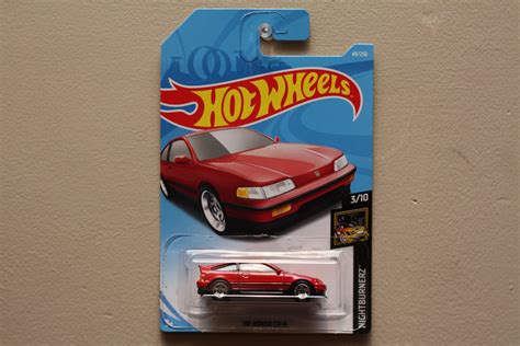 Hot Wheels Nightburnerz Honda CR X Red SEE CONDITION