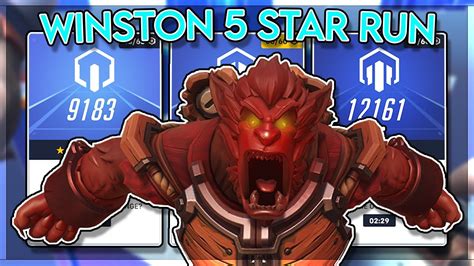 Winston Hero Mastery Star Run All Courses Overwatch Hero Mastery