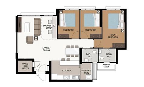 Exploring HDB Flat Sizes (3-Room, 4-Room and 5-Room): A Guide to ...