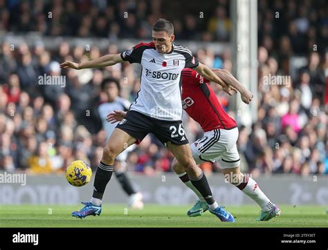 Joao Palhinha Of Fulham Fulham V Manchester United Premier League