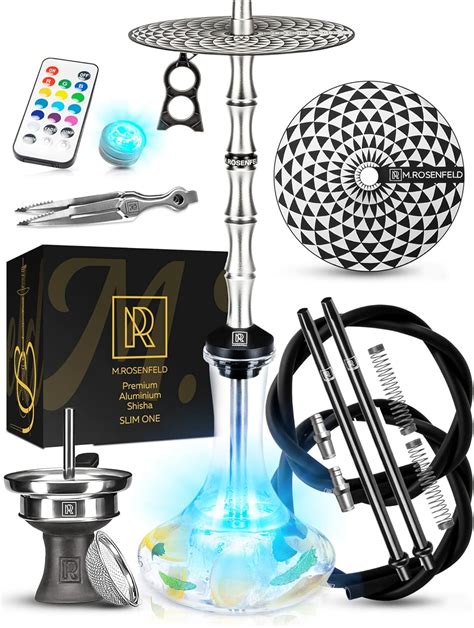 M Rosenfeld Shisha Schl Uche Set Cm Gro Xl Komplettset Mit