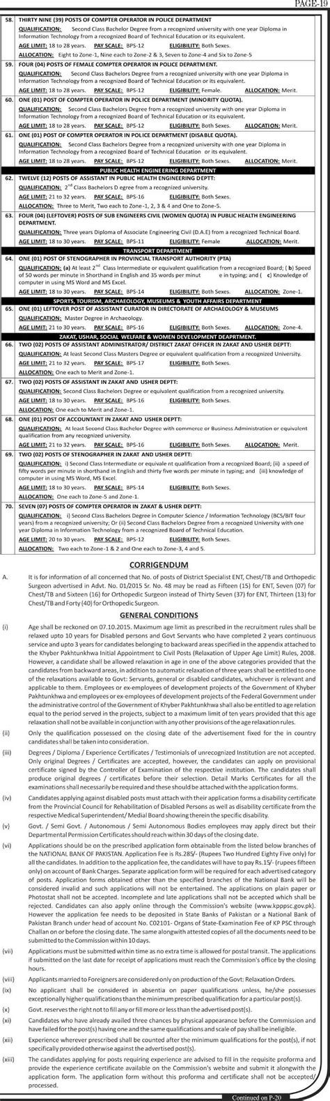 KPK Public Service Commission KPPSC Jobs Opportunity Latest JobsWorld