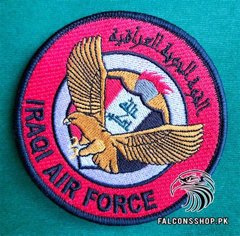 Iraqi Air Force Patch Falcons Shop Online Aviation Shop Cash On