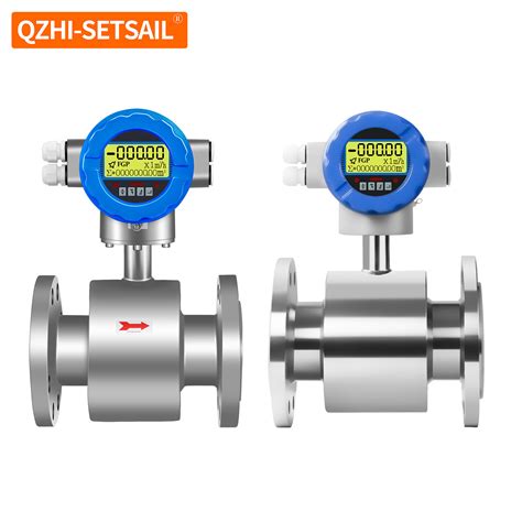 Industrial Water Liquid Electromagnetic Flowmeter Rs485 Dn300 Flow Meter Dn300 China Flow