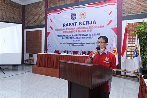 Rapat Kerja Koni Kota Depok Komitmen Raih Besar Di Porprov Jabar Xiv