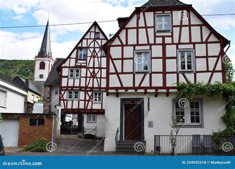 Bruttig Fankel Germany 08 23 2022 Half Timbered Buildings At The