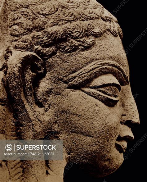 Head Of A Jain Tirthankara Mathura Region Kushan Period 3rd 4th