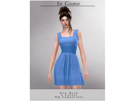 The Sims Resource Chordoftherings Mini Dress D