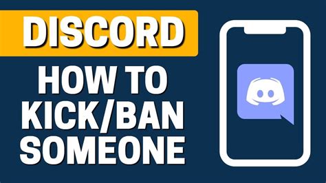 How To Kick Ban Someone In Discord On Mobile YouTube