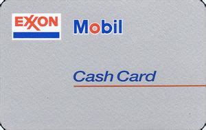 Gift Card Cash Card Exxon Mobil United States Of America Exxon Col