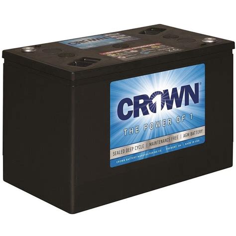 Crown Crv Sealed Agm Volt Ah Group Pallet Jack Battery